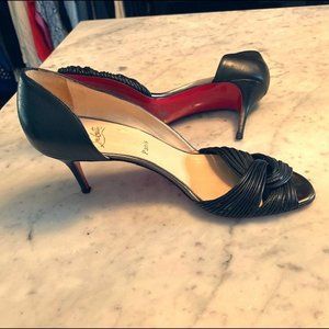 Christian Louboutin Peep Toe heels